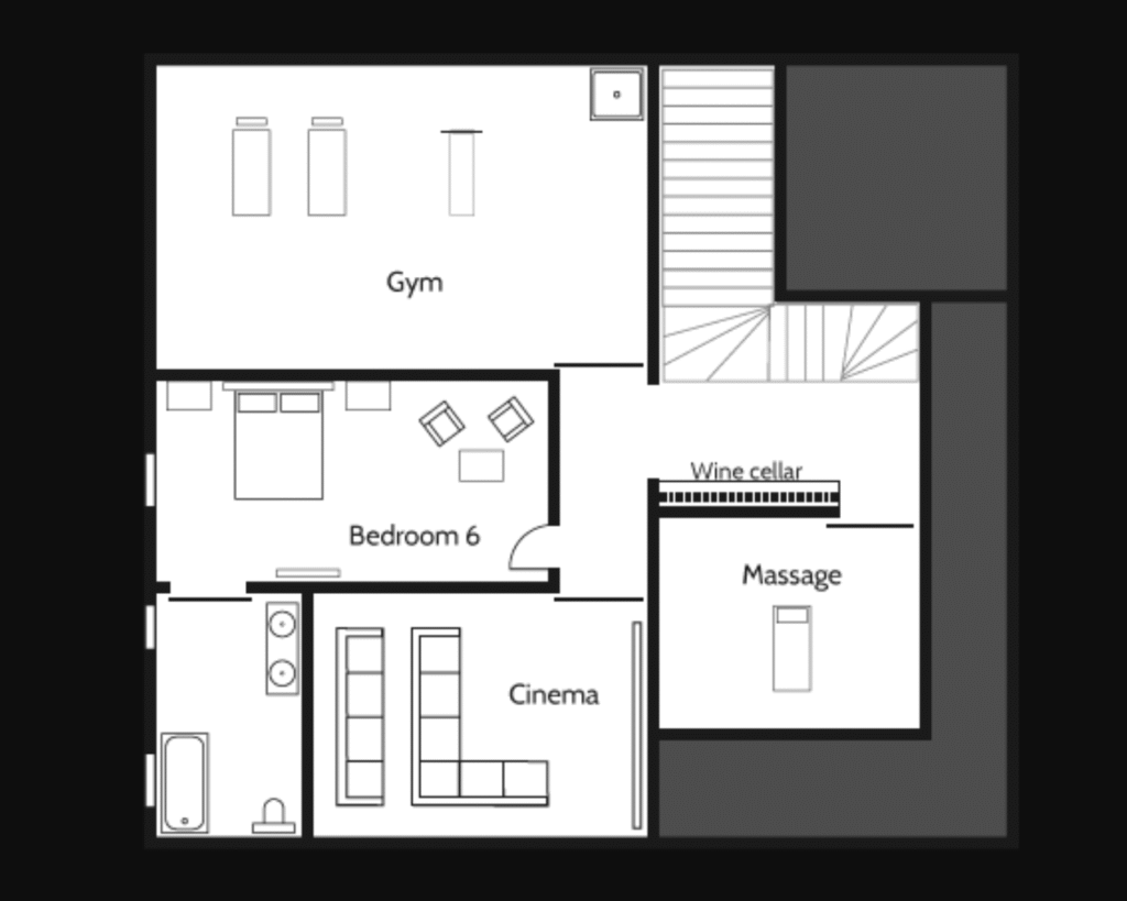 Chalet Baloo — floor plan