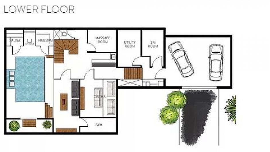 Chalet Infinity — floor plan