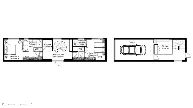 Chalet Cotes du Lavancher — floor plan