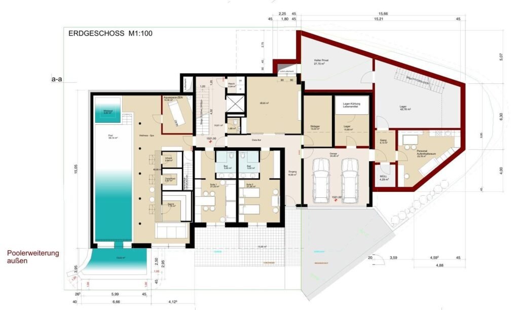 Chalet 1551 — floor plan