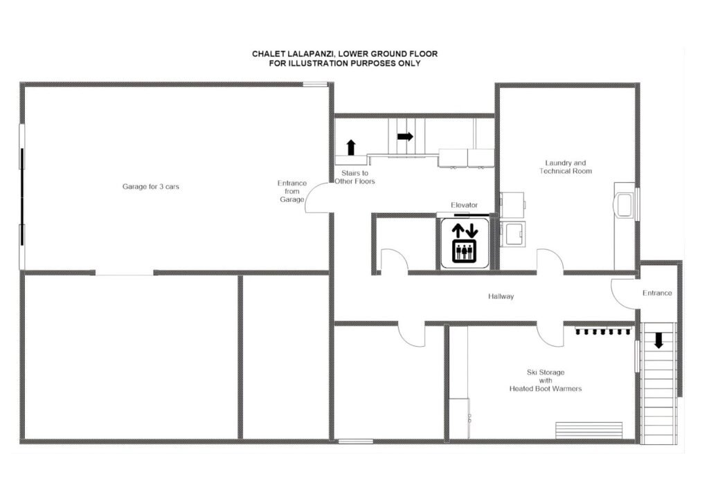 Chalet Lalapanzi — floor plan