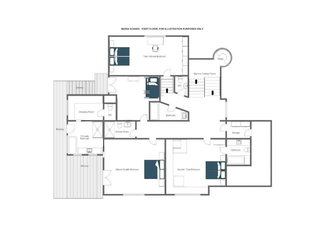 Chalet Maria Schnee — floor plan