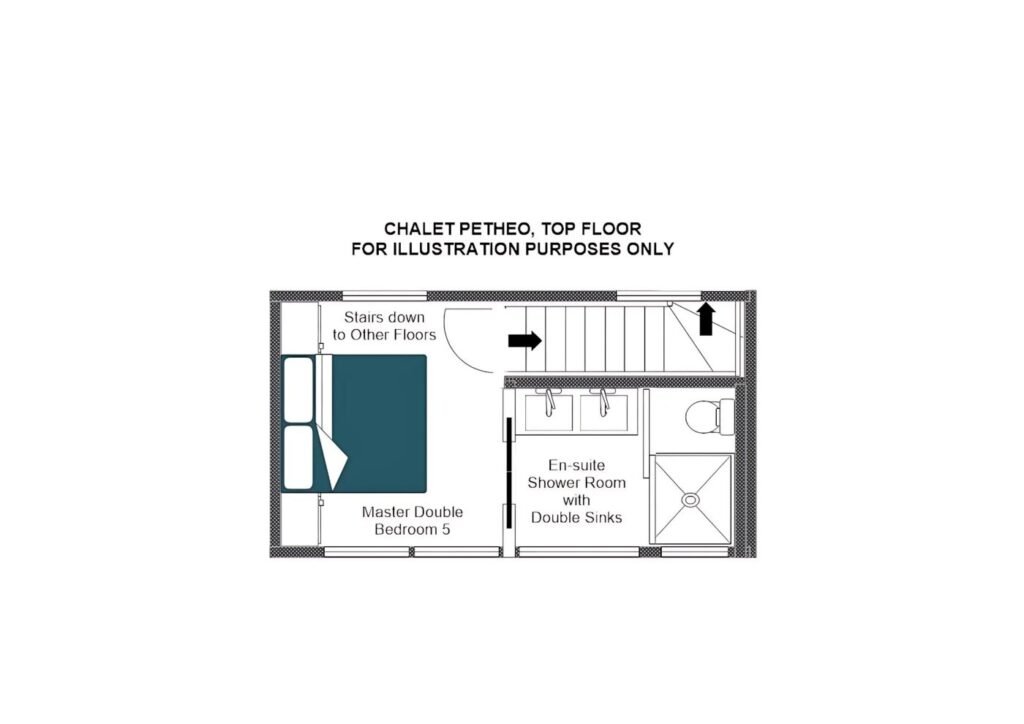 Chalet Petheo — floor plan