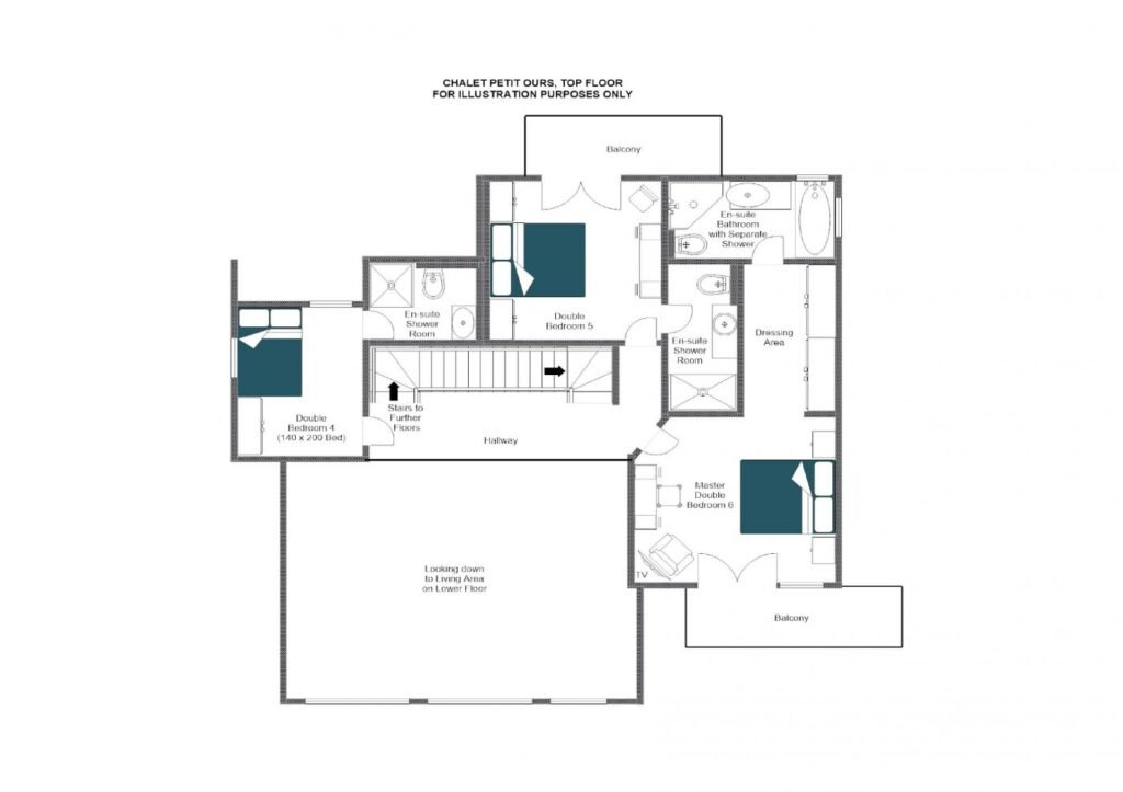 Chalet Petit Ours — floor plan