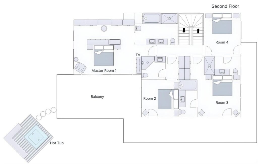 Chalet Les Etrennes — floor plan