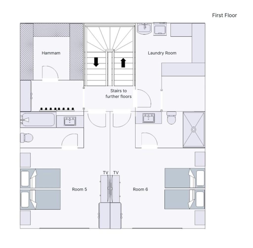 Chalet Les Etrennes — floor plan