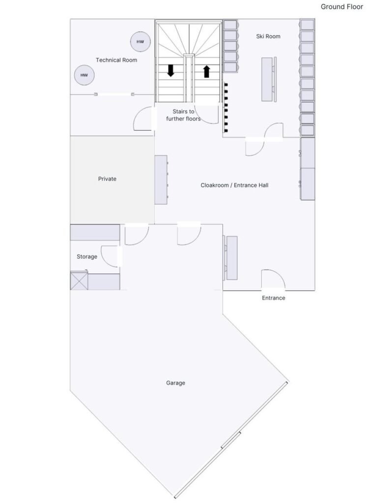 Chalet Les Etrennes — floor plan